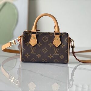 Louis Vuitton Monogram Mini Bag in Brown and Tan